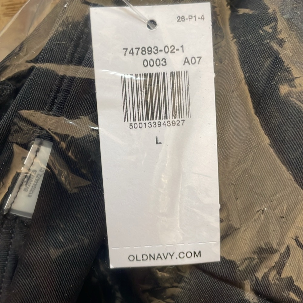 🆕 Old Navy Women’s High-Waisted Matte Swim Shorts Black L 12-14 - Picture 12 of 15